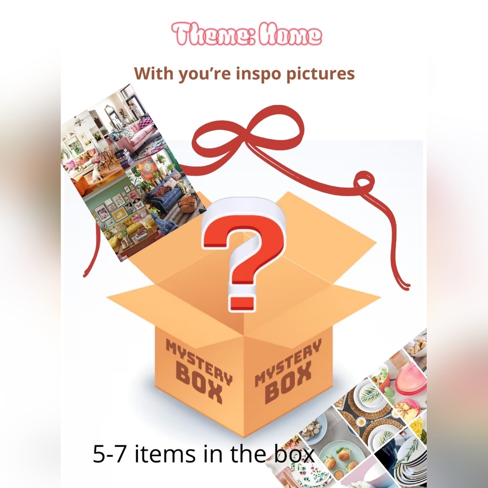 Mystery Box with Home Related Item's